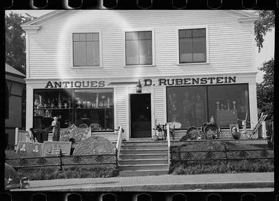Photograph from Maine: Antique shop, Rockland, Maine