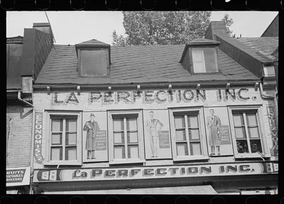 Store, Québec, Canada, Quebec (Province), 1937