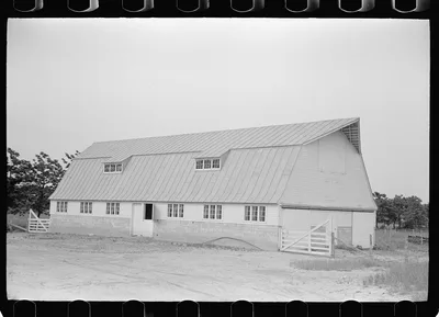 Dairy barn, Wabash Farms, Indiana, 1938