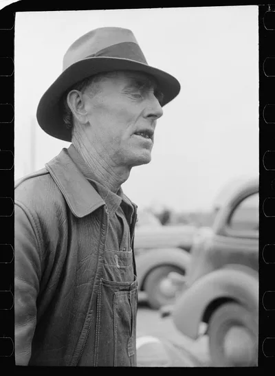 Member of cooperative, Southeast Missouri Farms, 1939