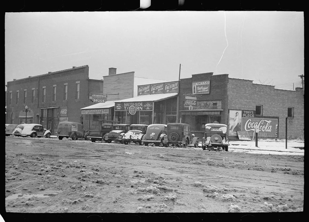 Main street, Herrin, Illinois, 1939