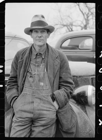 Member of cooperative, Southeast Missouri Farms, 1939