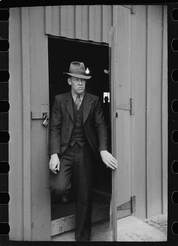 Member of cooperative, Southeast Missouri Farms, 1939