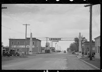 Highway U.S. No. 10 near Wadena, Minnesota, 1939
