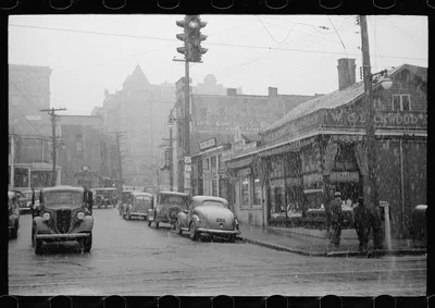 Snowstorm, Parkersburg, West Virginia, 1940