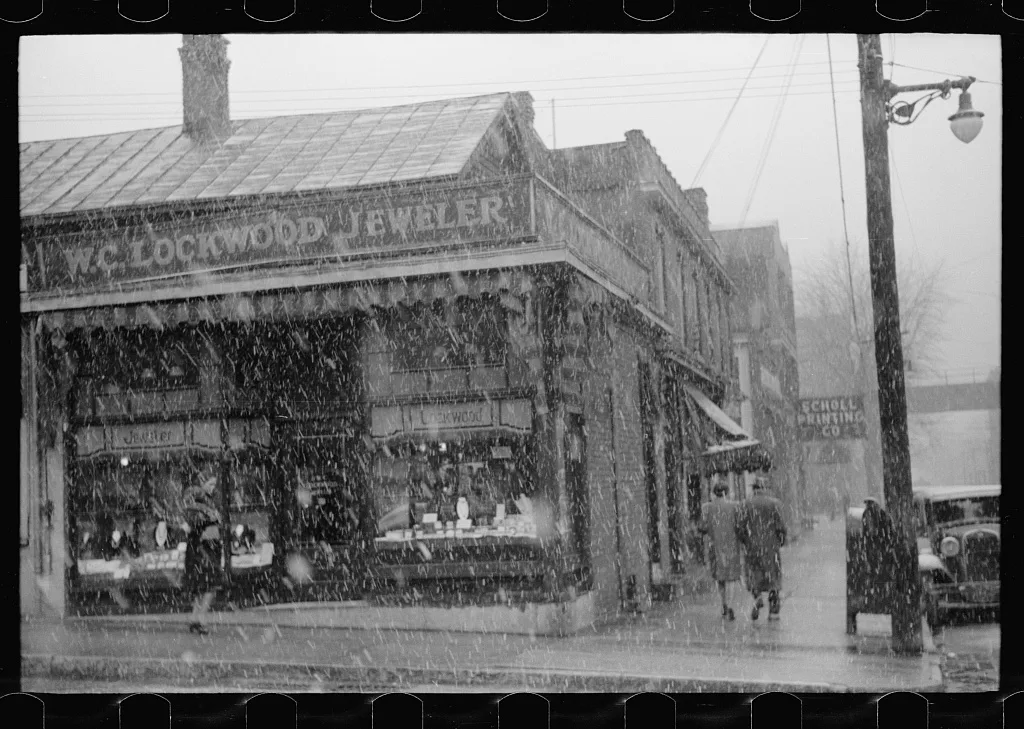 Snowstorm, Parkersburg, West Virginia, 1940