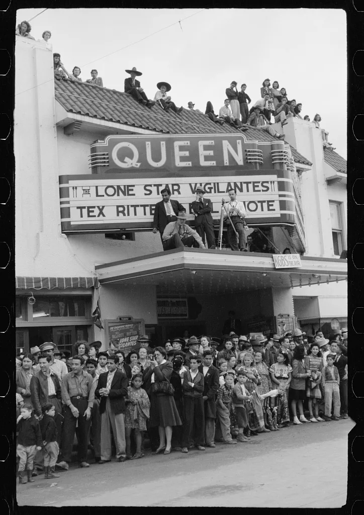 Children's parade, Charro Days fiesta, Brownsville, Texas, 1942