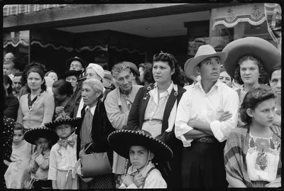 Children's parade, Charro Days, Brownsville, Texas, 1942