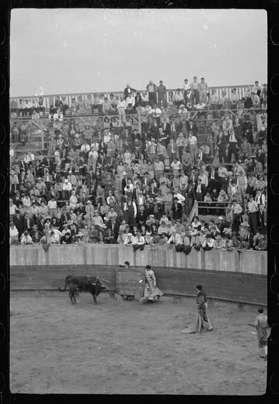 Bullfight, Matomoros, Mexico, Matamoros, 1942
