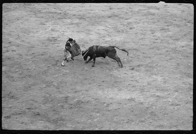 Capework, bullfight, Matamoros, Mexico, 1942