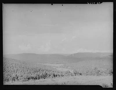 Photograph from Arkansas: View of Ozark Mountains, Arkansas