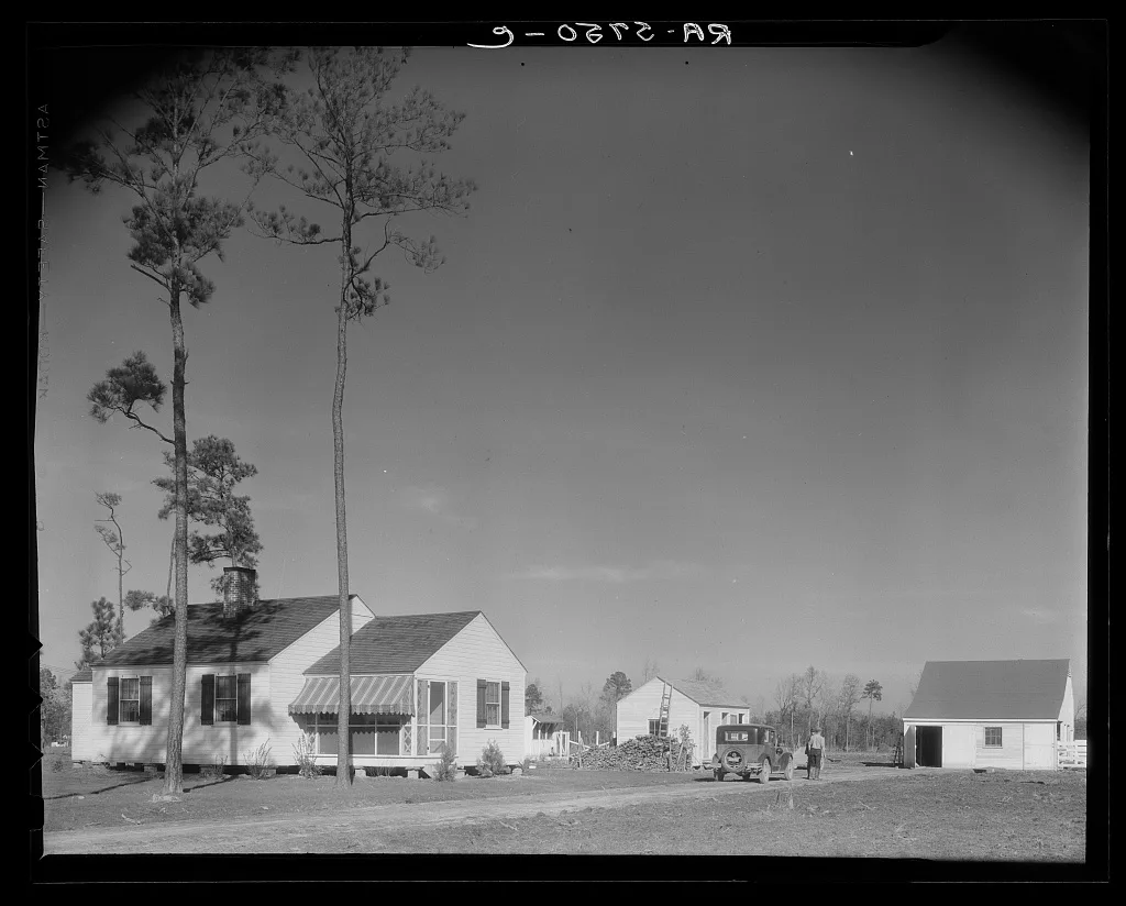 Homestead of C.D. Grant. Penderlea, North Carolina, 1936