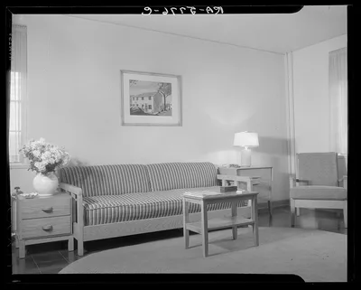 [Untitled photo, possibly related to: Interior at Greenbelt, Maryland], 1936