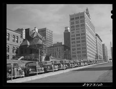 Memphis, Tennessee. View of downtown, 1942