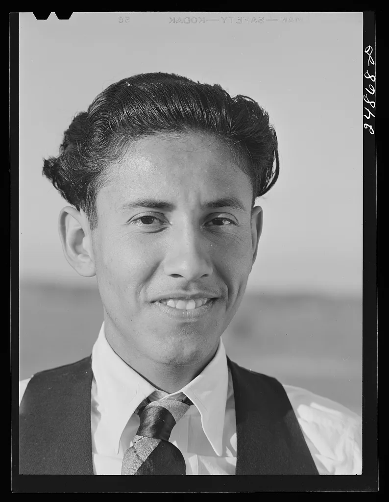Migratory worker. Robstown camp, Texas, 1942