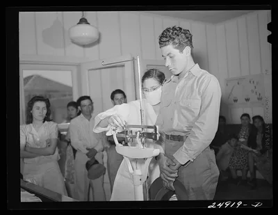 Corpus Christi, Texas. Privately supported tuberculosis clinic…, 1942