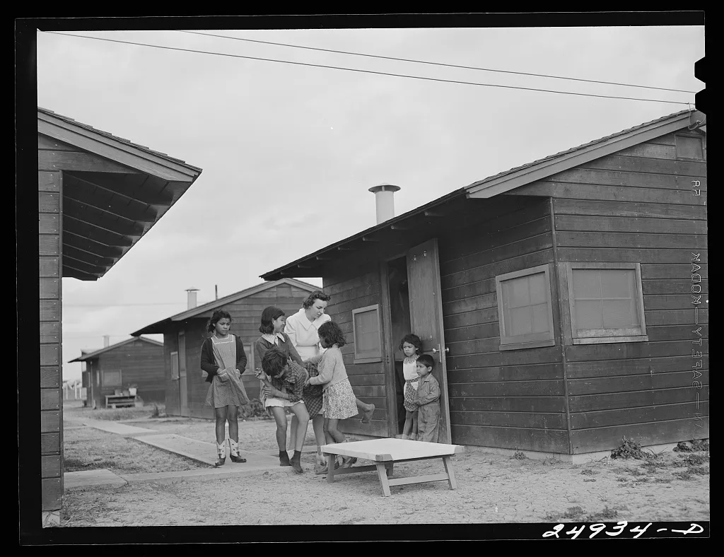 Harlingen, Texas. FSA (Farm Security Administration) camp. Nurse…, 1942