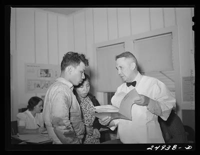 Corpus Christi, Texas. Privately supported tuberculosis clinic…, 1942