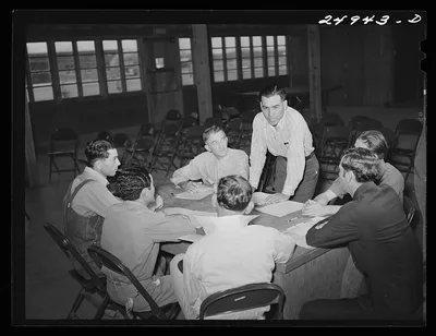 Sinton, Texas. FSA (Farm Security Administration) camp. Community…, 1942