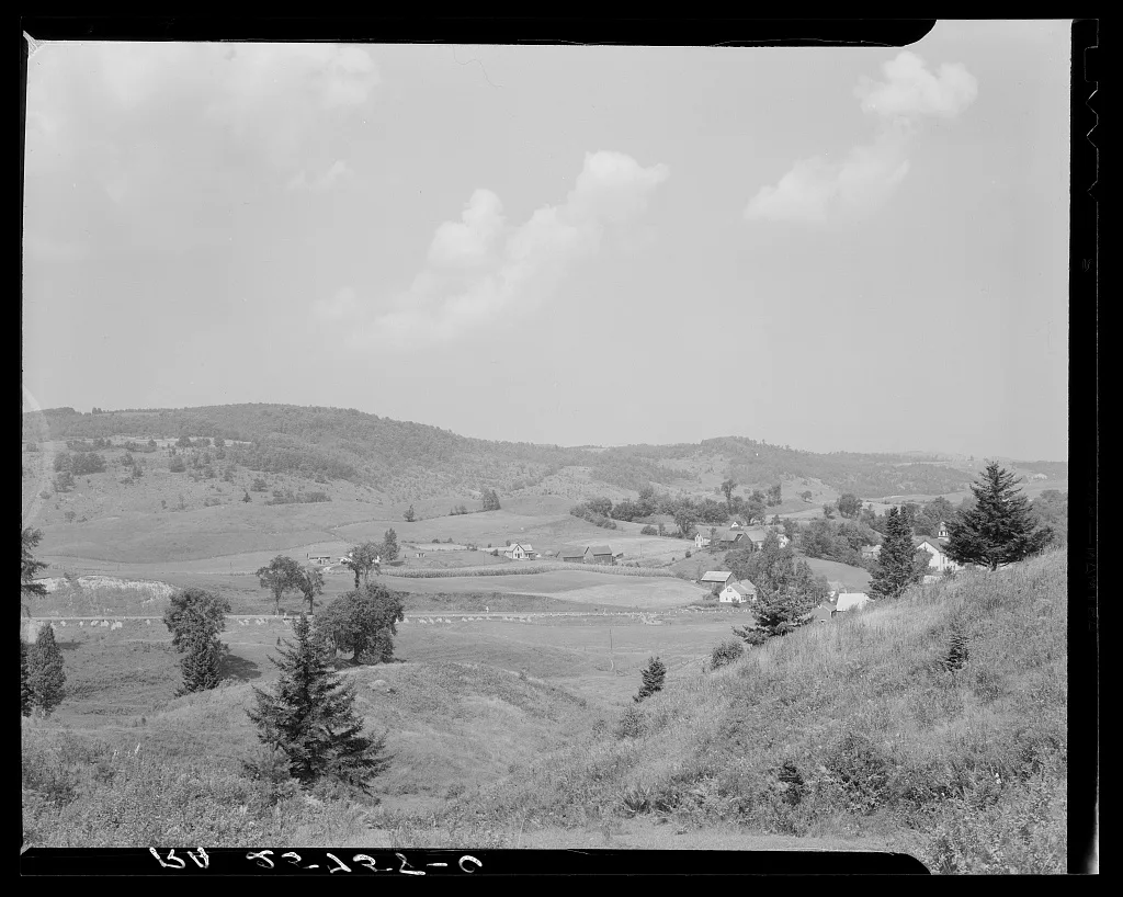 Farmland. Lamoille County, Vermont, 1937