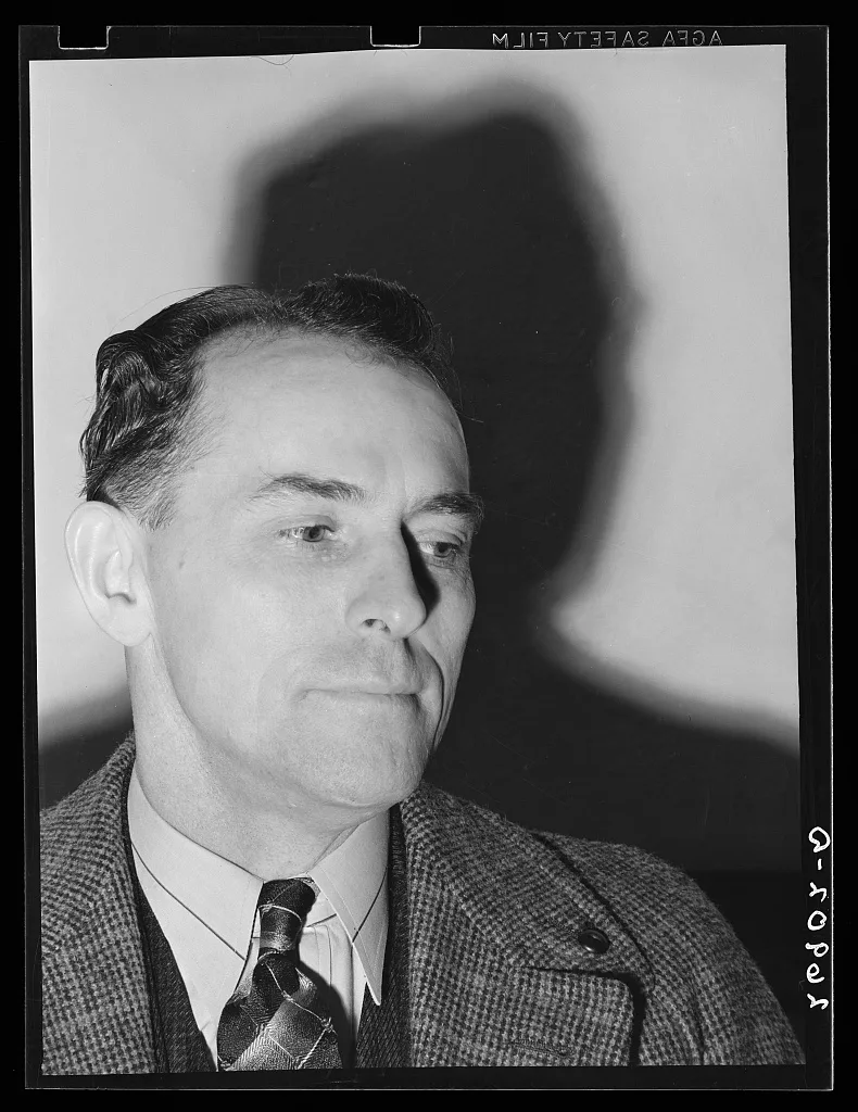 Officer of the UMWA (United Mine Workers of America). Herrin,…, Illinois, 1939