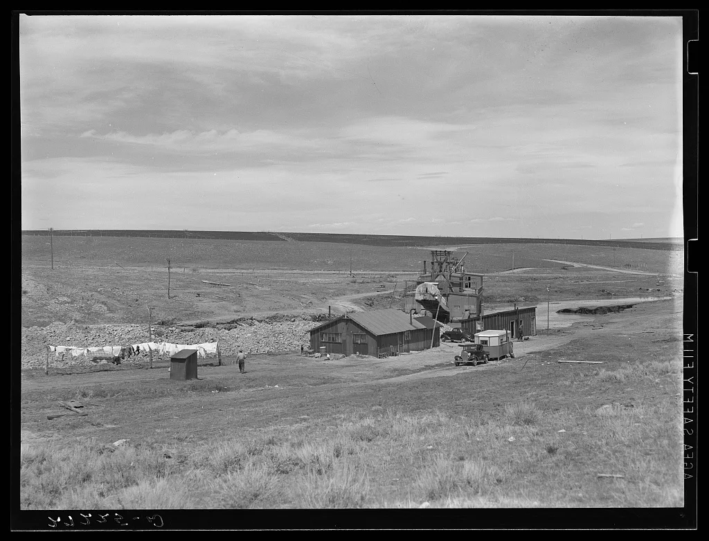 Gold mining camp. Madison County, Montana, 1939