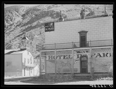 Hotel De Paris. Georgetown, Colorado, 1939