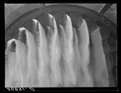 Interior of granulating machine. Sugar beet factory. Brighton,…, Colorado, 1939