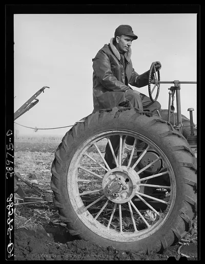 [Untitled photo, possibly related to: Fred Wilfang, rehabilitation…, Iowa, 1939
