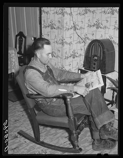 When Fred Wilfang received his rehabilitation loan in the spring of…, Iowa, 1939