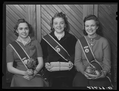 Flora, Ceres and Pomona. Grange meeting. Fairfax County, Virginia, 1940