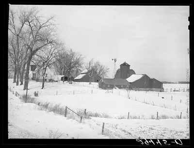 Farm. Grundy County, Iowa, 1940