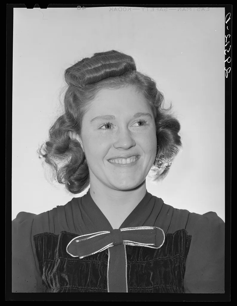 4-H Club girl. Marshalltown, Iowa, 1940