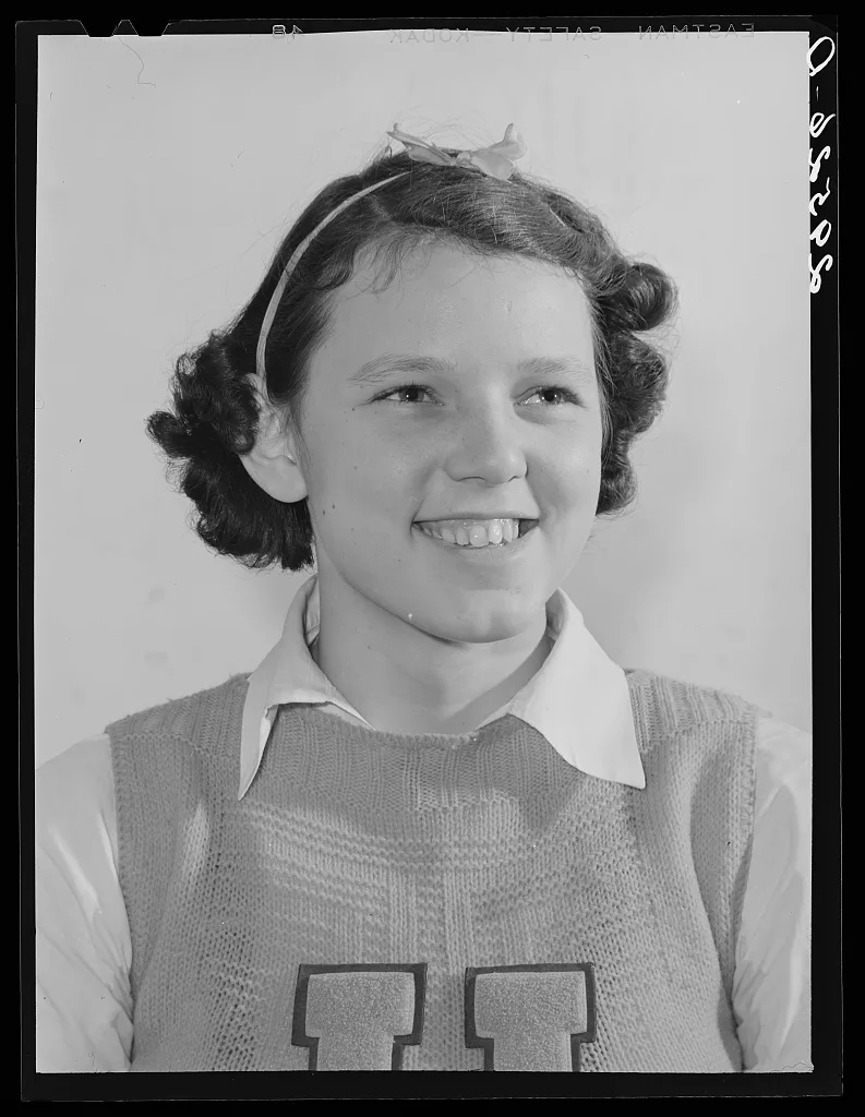 4-H Club girl. Marshalltown, Iowa, 1940