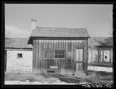 First school in state at Fort Bridger, Wyoming, 1940