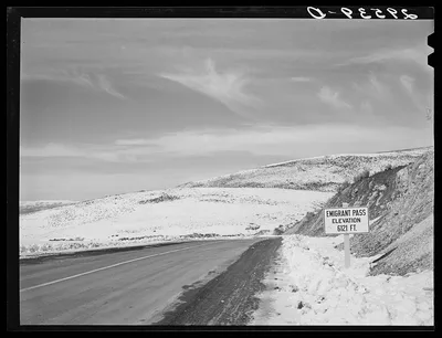 Emigrant Pass. Eureka County, Nevada, 1940