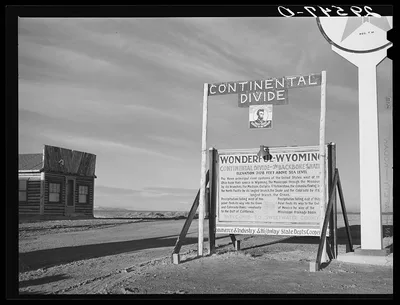 Continental Divide. Sweetwater County, Wyoming, 1940