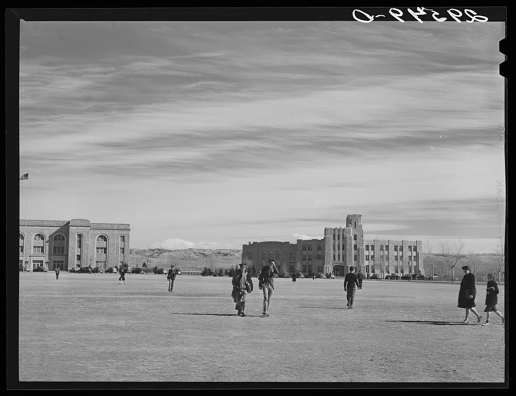 Wyoming University. Laramie, Wyoming, 1940