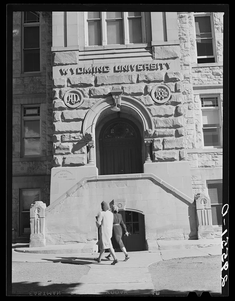 Wyoming University. Laramie, Wyoming, 1940