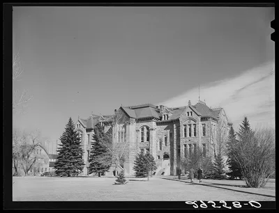 Photograph from Wyoming: Wyoming University. Laramie, Wyoming