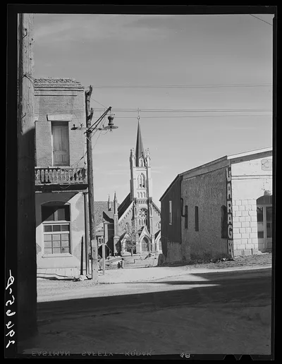 Side street. Virginia City, Nevada, 1940