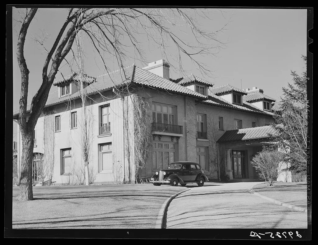 Mine owner's mansion. Reno, Nevada, 1940