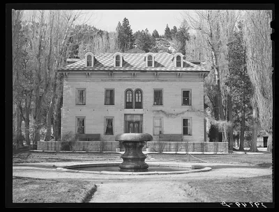 Bower's mansion near Reno, Nevada, 1940