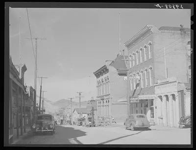 Main street. Virginia City, Nevada, 1940