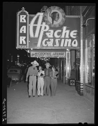 Main street. Las Vegas, Nevada, 1940