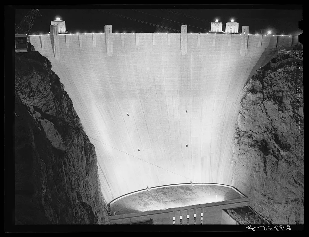 [Untitled photo, possibly related to: Boulder Dam. Nevada], 1940