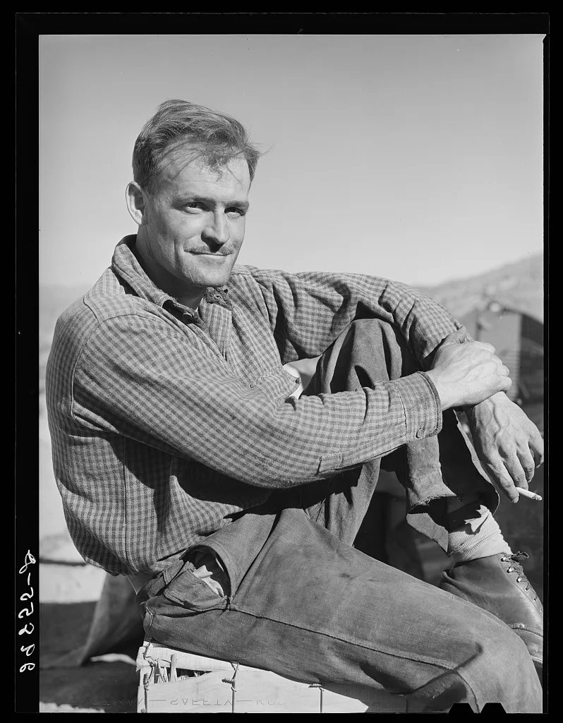Gold miner. El Dorado Canyon, Clark County, Nevada, 1940