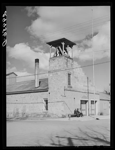 Firehouse. Carson City, Nevada, 1940