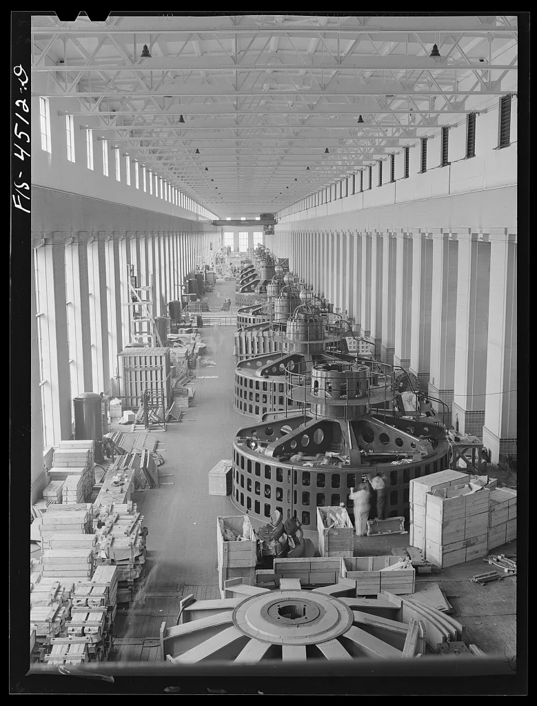 [Untitled photo, possibly related to: Wilson Dam, Alabama (Tennessee…, 1942