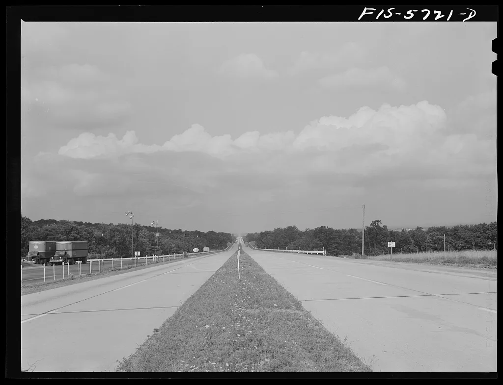 Pennsylvania Turnpike, Pennsylvania, 1942